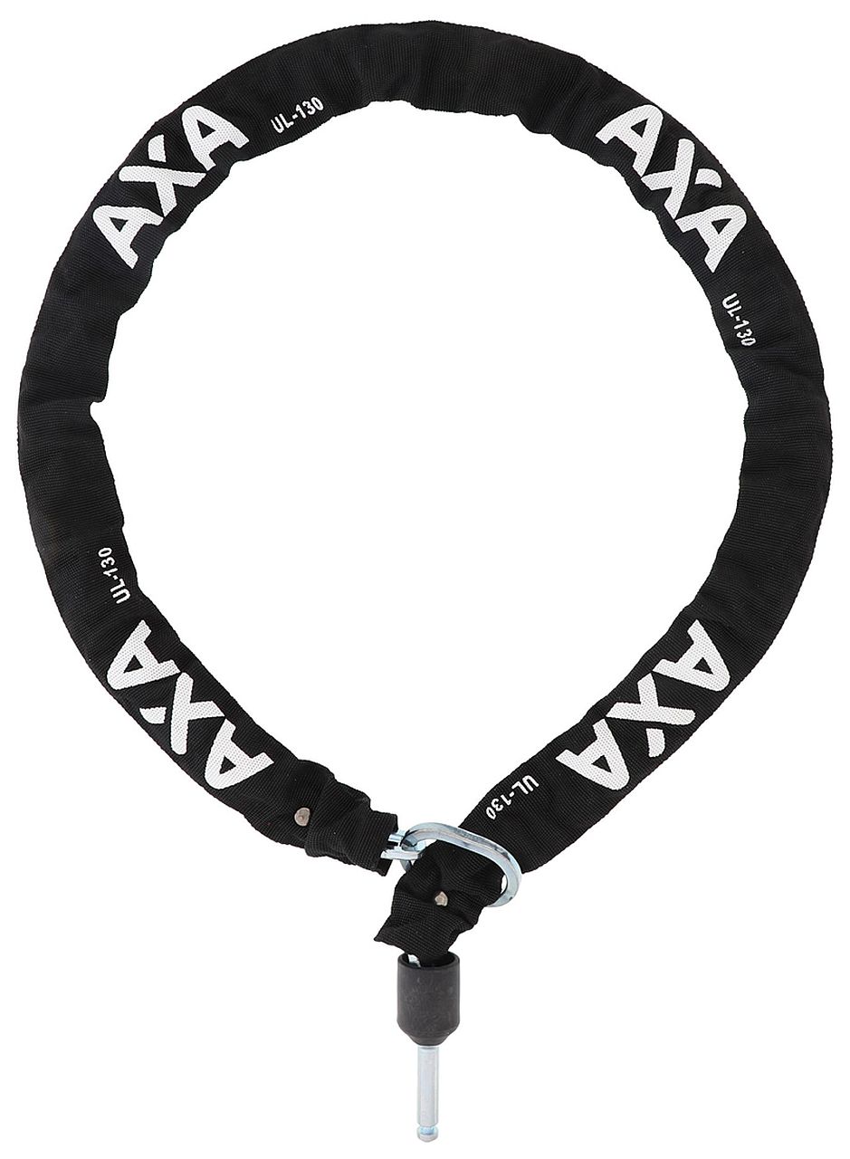 25354 AXA Einsteckkette ULC 130, 1300 mm, Plug Ø10 mm, für Rahmenschloss Block XXL, schwarz