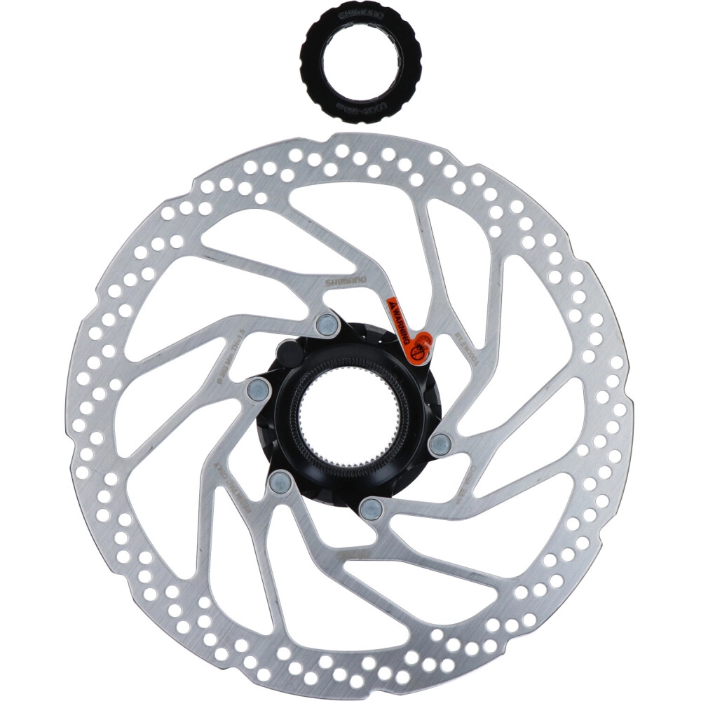 0443146 Bremsscheibe Shimano RT-EM300, Ø 160 mm, Edelstahl, Center-Lock, STEPS-kompatibel, für Resin-Beläge