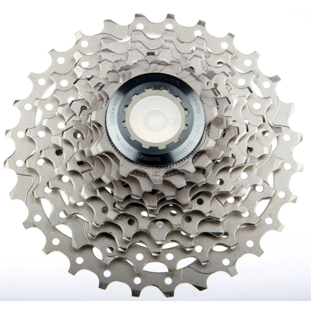 60958 Kassetten-Zahnkranz, 10-fach, 11 - 28 Zähne, CS-6700, silber