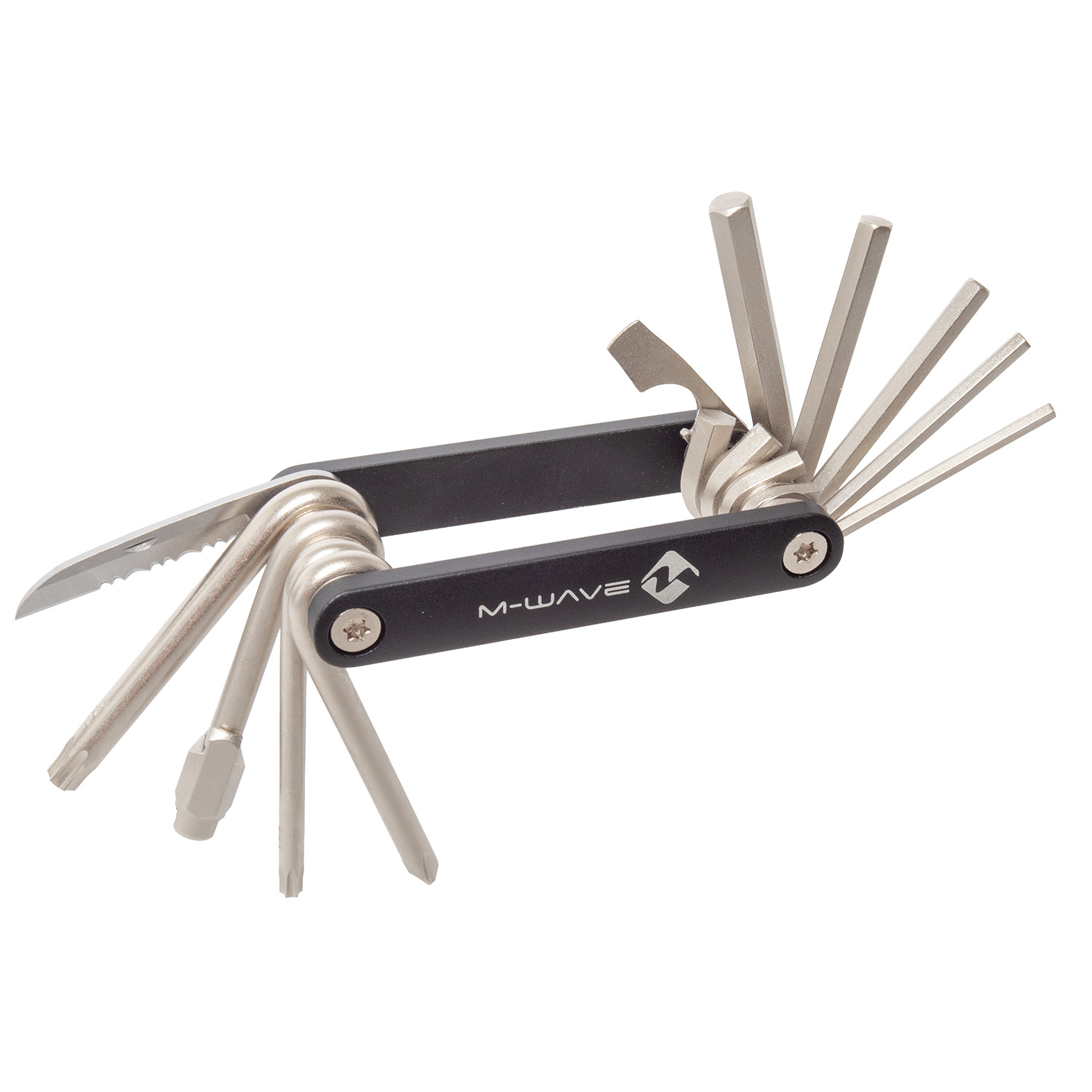 32192 Multitool, Pocket F13, Torx® T20 T25 T30, Kreuz, Schlitz, CrV-Stahl, schwarz
