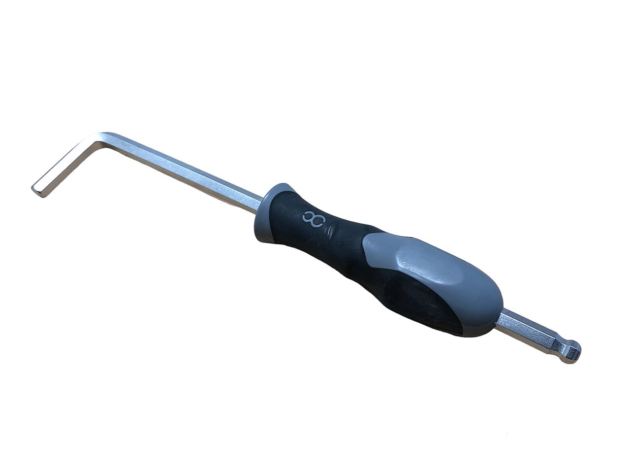 32174 Sechskantschlüssel, 8 mm x 260 mm, abgewinkelt, ergonomischer Griff, Stahl