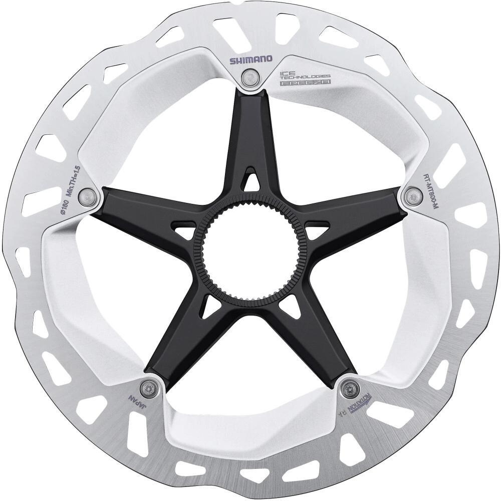 0442187 Bremsscheibe ULTEGRA/DEORE XT RT-MT800, 180 mm, Edelstahl/Aluminium, CENTERLOCK, inkl. Verschlussring Außenverzahnung