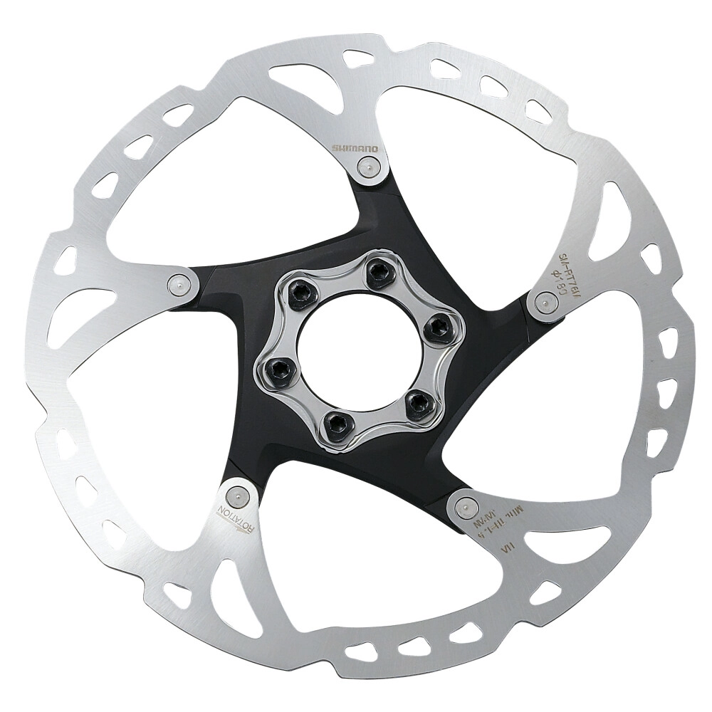 0598396 Bremsscheibe Shimano SM-RT76, Ø 160 mm, 6-Loch, für Metall/Resin-Beläge