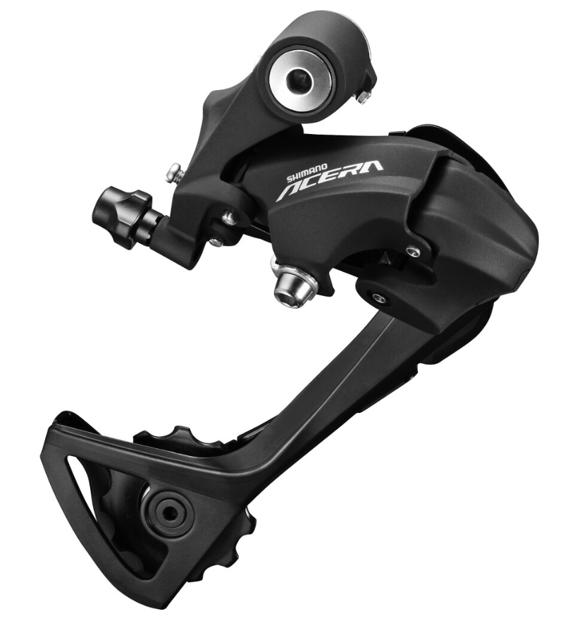 61402 Shimano Acera Schaltwerk (3x9-fach), RD-T3000, ohne Halter, schwarz